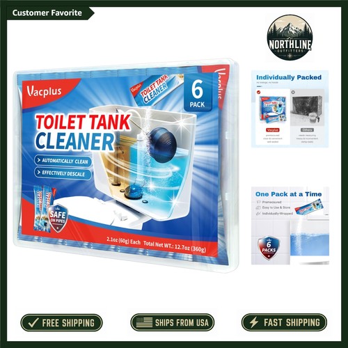 Pack toilet tank cleaner - 6-pack,