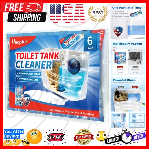 Toilet tank cleaner - tank, pack